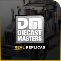 71041 DIECAST MASTERS 1/50 インターナショナル HX520 タンデムトラクター 53フラットベッドトレーラーライトグレー/シルバー