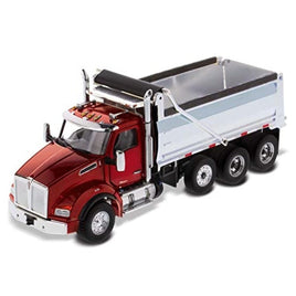 71059 DIECAST MASTERS 1/50 ケンワース T880 SBFA ダンプトラック  ラディアントレッドキャブ クロームボディ