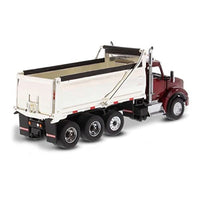 71059 DIECAST MASTERS 1/50 ケンワース T880 SBFA ダンプトラック  ラディアントレッドキャブ クロームボディ