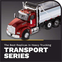 71059 DIECAST MASTERS 1/50 ケンワース T880 SBFA ダンプトラック  ラディアントレッドキャブ クロームボディ