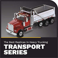 71067 DIECAST MASTERS 1/50 ウエスタンスター 4900 SF ダンプトラック  レッドキャブ マットシルバーボディ