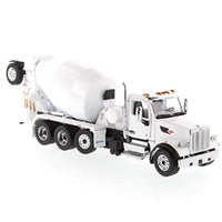 71074 DIECAST MASTERS 1/50 ピータービルト 567 ミキサー車 McNeilus  Bridgemaster レッド/ホワイトミキサー
