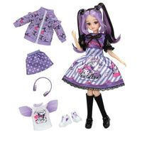 クールなクロミ リカちゃん DX カジュアル&パープルワンピセット
