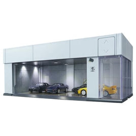 トミカプレミアム tomica GARAGE SILVER WHITE Standard Edition