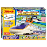 プラレール 連結!E8系つばさ&トミカアーチ踏切セット