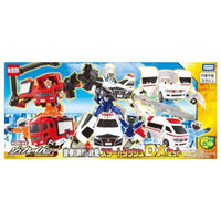 トミカヒーローズ トミカ ジョブレイバー 警察消防救急スタートダッシュDXセット