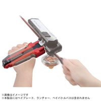 BEYBLADE X BX-30 カスタムグリップ レッドVer.
