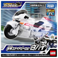 トミカ ジョブレイバー 警察ユナイトビークル 白バイ