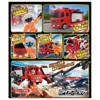 トミカ ジョブレイバー TJB02 ファイヤブレイバー モリタ 多目的消防ポンプ自動車 MVF