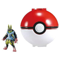 ポケットモンスター モンコレ ポケデルゼ 黄色いメガルカリオ(モンスターボール)