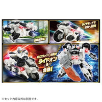 トミカ ジョブレイバー デカライドアーマー白バイ 警察犬ワンワンマル