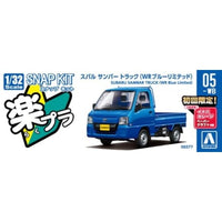 楽プラ スナップキット 05-WB スバル サンバー トラック(WRブルーリミテッド)