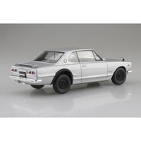 スナップカー 1/24 01-SI KPGC10 スカイラインHT 2000GT-R 1970 シルバー