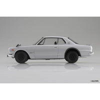 スナップカー 1/24 01-SI KPGC10 スカイラインHT 2000GT-R 1970 シルバー