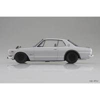 スナップカー 1/24 01-SI KPGC10 スカイラインHT 2000GT-R 1970 シルバー