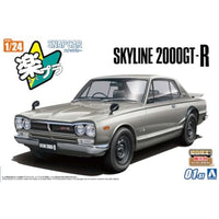 スナップカー 1/24 01-SI KPGC10 スカイラインHT 2000GT-R 1970 シルバー