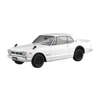 スナップカー 1/24 01-WH KPGC10 スカイラインHT 2000GT-R 1971 ホワイト