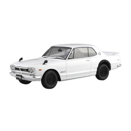 スナップカー 1/24 01-WH KPGC10 スカイラインHT 2000GT-R 1971 ホワイト