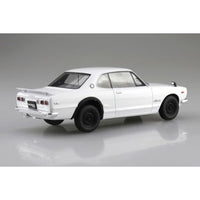 スナップカー 1/24 01-WH KPGC10 スカイラインHT 2000GT-R 1971 ホワイト