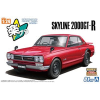 スナップカー 1/24 01-RE KPGC10 スカイラインHT 2000GT-R 1970 レッド