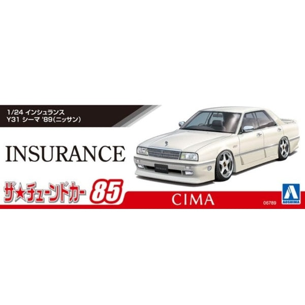 ザ☆チューンドカー 85 1/24 インシュランス Y31 シーマ '89