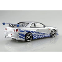 ムービーメカ WS-02 1/24 ワイルド・スピード R34 スカイライン GT-R