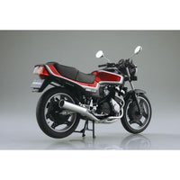 1/12 完成品バイク Honda CBX400F ブラック/キャンディアラモアナレッド