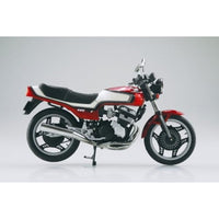 1/12 完成品バイク Honda CBX400F キャンディアラモアナレッド/パールシェルホワイト