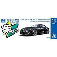 楽プラ スナップキット 13-BK トヨタ GR スープラ 2019(ブラックメタリック)