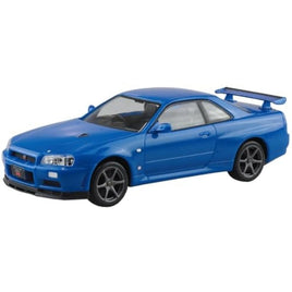 楽プラ スナップキット 12-BB ニッサン R34 スカイライン GT-R(ベイサイドブルー)