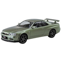 楽プラ スナップキット 12-MJ ニッサン R34 スカイライン GT-R(ミレニアムジェイド)