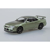 楽プラ スナップキット 12-MJ ニッサン R34 スカイライン GT-R(ミレニアムジェイド)