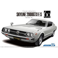 ザ☆モデルカー No.51 1/24 ニッサン GC111 スカイライン HT2000GT-E・S'76