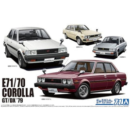ザ☆モデルカー No.71 1/24 トヨタ E71/70 カローラセダン GT/DX'79