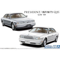 ザ☆モデルカー No.89 1/24 ニッサン G50 プレジデントJS/インフィニティQ45'89