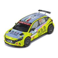 RAM848LQ IXO 1/43 ヒュンダイ i20 N Rally2 2021年モンツァラリー WRC3優勝 #35 A.Crugnola/P.Ometto