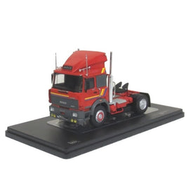 TR162 IXO 1/43 イヴェコ TurboStar 1984 レッド