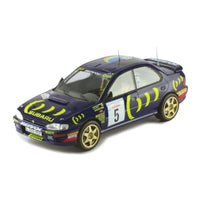 24RAL028A IXO 1/24 スバル インプレッサ 1995年ツール・ド・コルス #5 C. Sainz / L. Moya