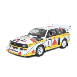 18RMC161A IXO 1/18 アウディ スポーツ クアトロ S1 E2 1985年1000湖ラリー #4??S.Blomquist/B.Cederberg