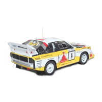 18RMC161A IXO 1/18 アウディ スポーツ クアトロ S1 E2 1985年1000湖ラリー #4??S.Blomquist/B.Cederberg