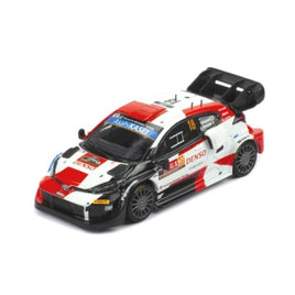 RAM876 IXO 1/43 トヨタ GR ヤリス RALLY1 2022年イープルラリー #18 T.Katsuta/A.Johnston
