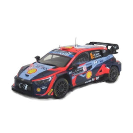 18RMC153B IXO 1/18 ヒョンデ i20 N RALLY1 2023年モンテカルロラリー #6 D.Sordo/C.Carrera