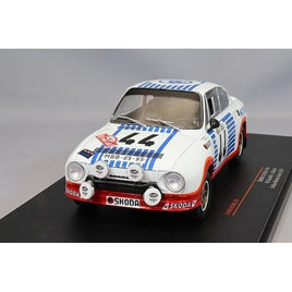 24RAL030A IXO 1/24 シュコダ 130 RS 1977年モンテカルロラリー #44 M.Zapadlo/J.Motal