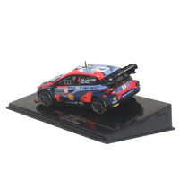 RAM884 IXO 1/43 ヒョンデ i20 N Rally1 2023年モンテカルロラリー #4 E.Lappi/J.Ferm
