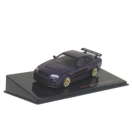 CLC526N IXO 1/43 日産 スカイライン GT-R R34 2002 メタリックパープル
