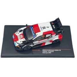RAM24SP-001B IXO x KBモデル 1/43 トヨタ GR ヤリスRally1 2023年ラリージャパン #18 T.Katsuta