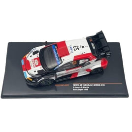 RAM24SP-001C IXO x KBモデル 1/43 トヨタ GR ヤリスRally1 優勝 2023年ラリージャパン #33 E.Evans