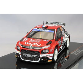 RAM916 IXO 1/43 シトロエン C3 Rally2 2024年モンテカルロラリー #20 Y.Rossel / A.Dunand