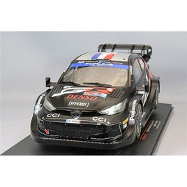18RMC202 IXO 1/18 トヨタ GRヤリス ラリー1 ラリー・クロアチア2024 優勝 #17 S・オジェ/V.ライデイス