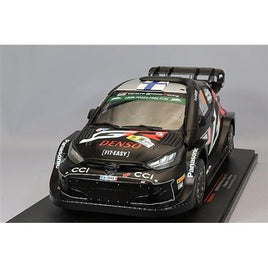 18RMC206 IXO 1/18 トヨタGRヤリス ラリー1 ハイブリッド 2024 サファリラリーケニア 優勝  #69 カッレ・ロバンペラ/ヨンネ・ハルットゥネン